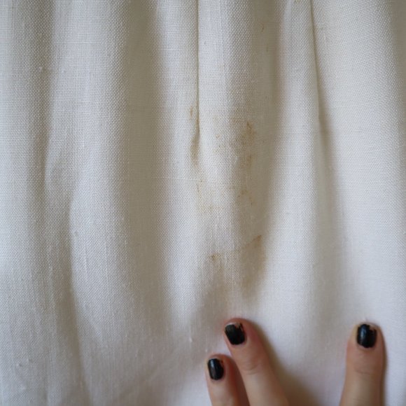 Vintage Ports International White Skirt, Size 8 - Picture 8 of 16